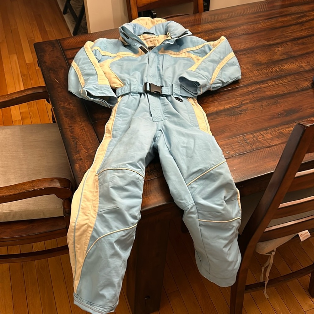 Junior Girls size 10 obermyer 1 piece snow suit